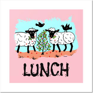 Sheepish Lunch Ladies Posters and Art